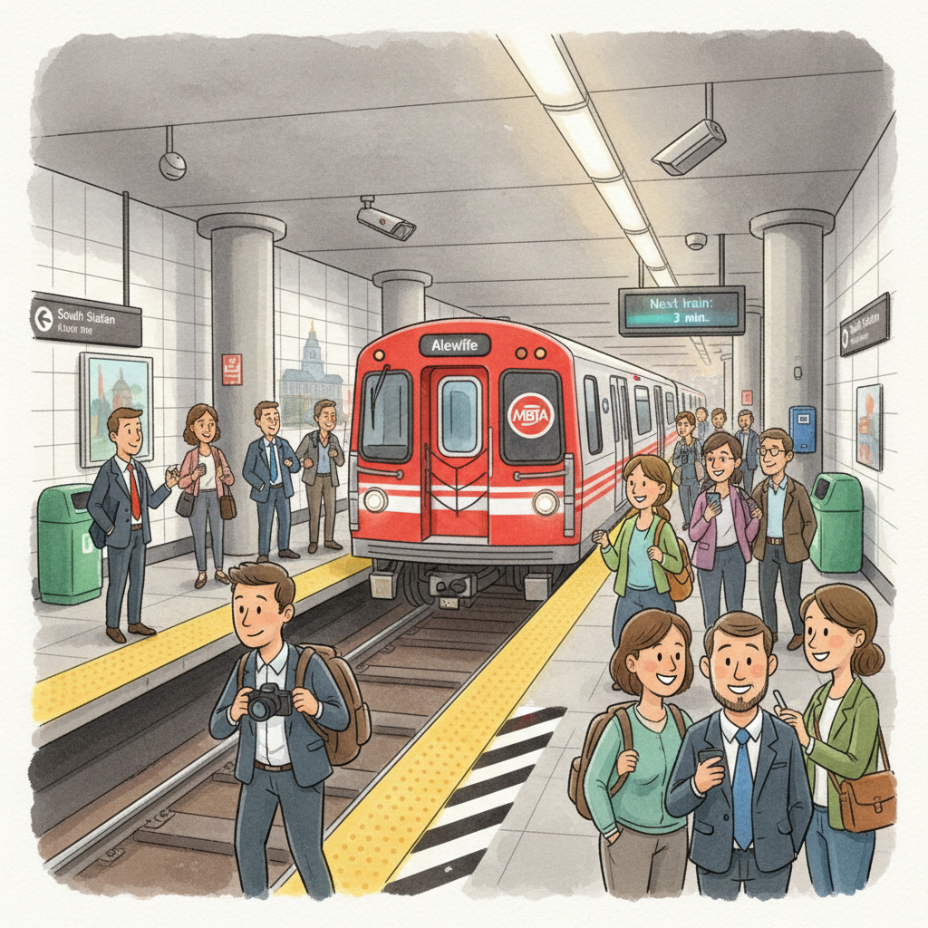 Boston Red Line Bounces Back After Morning Delay