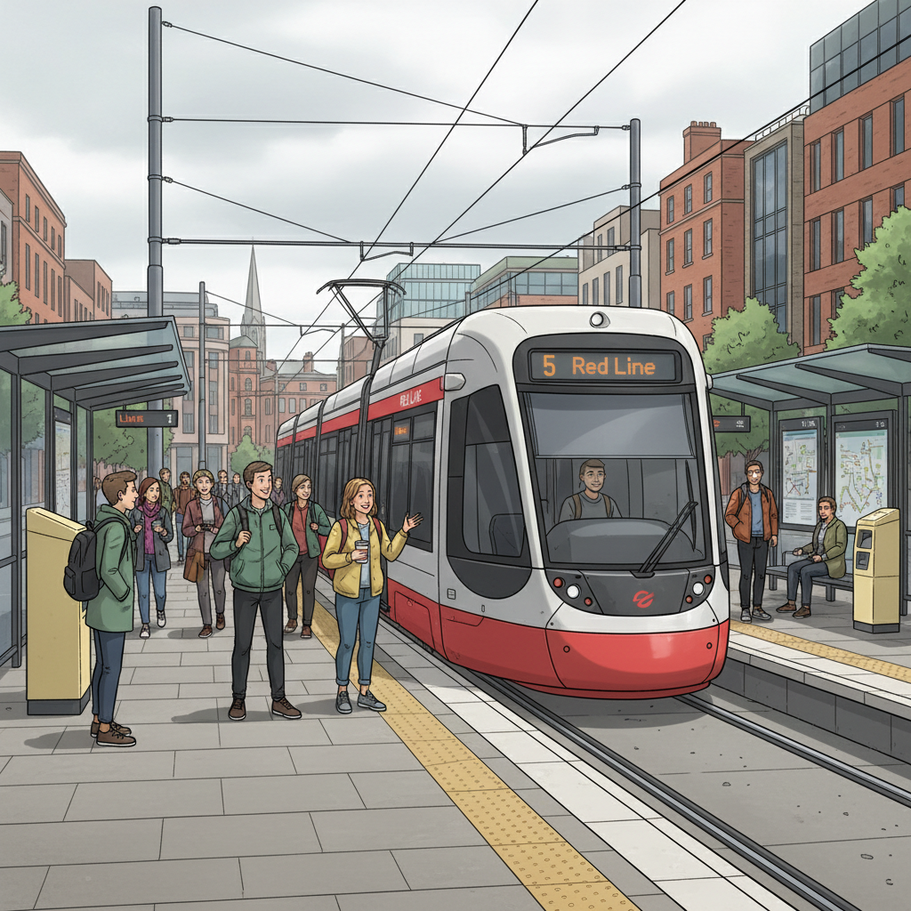 Ireland's Luas Adapts Service After Signal Fault