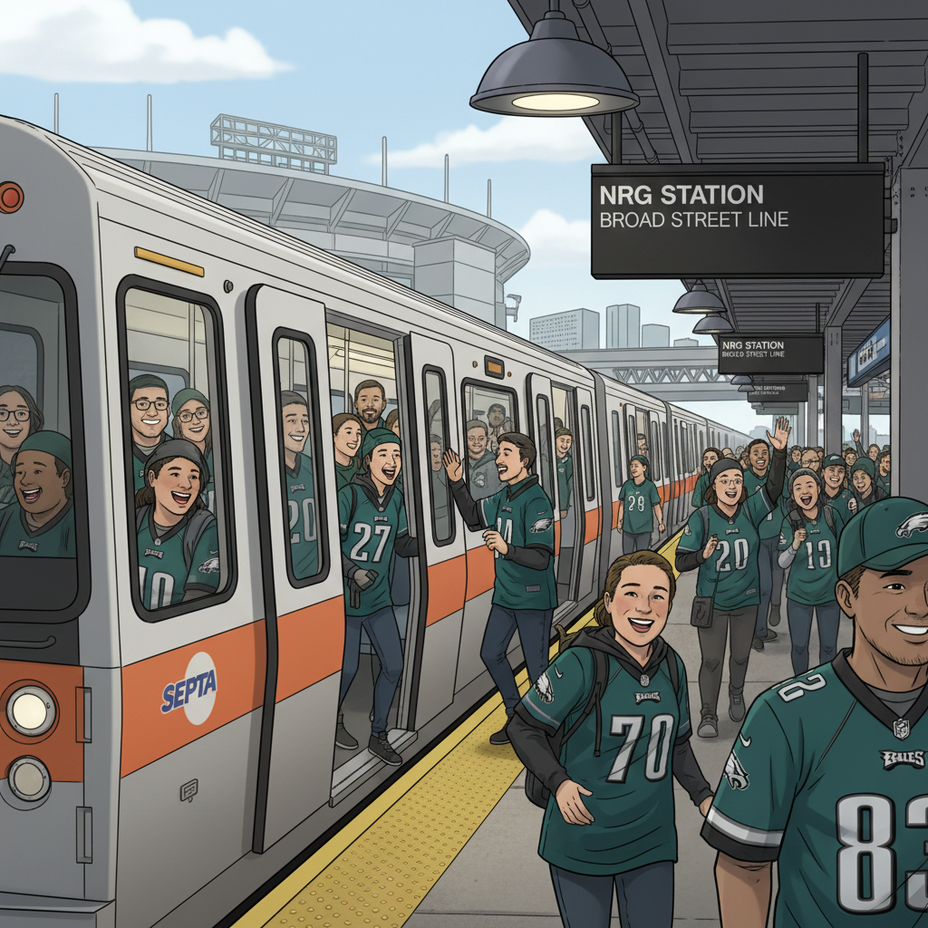 Philadelphia Eagles Fans Get SEPTA Express Back