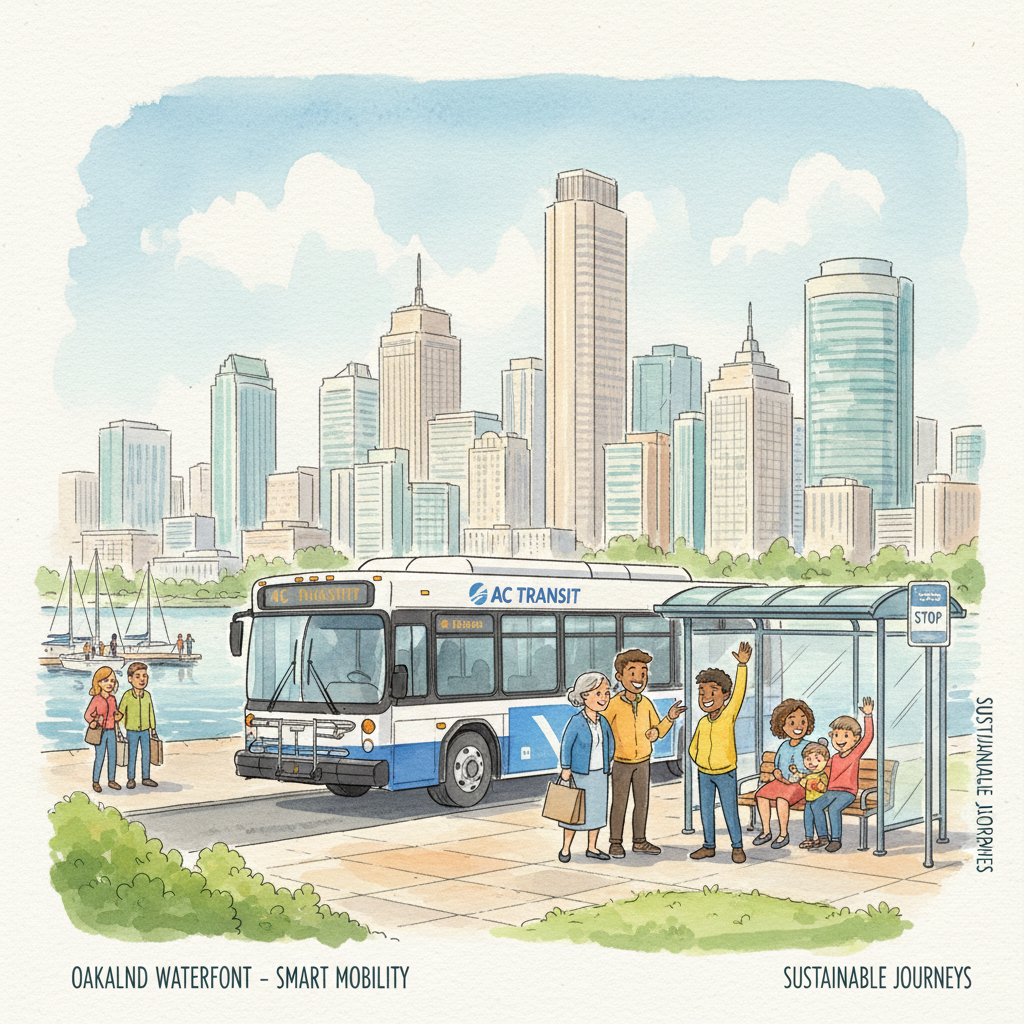 AC Transit Connects Oakland Families to Free Holiday Event