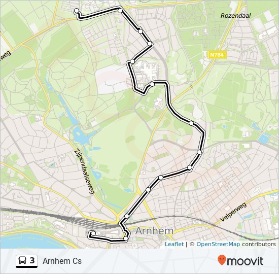 eetpatroon Wiskunde verf 3 Route: Schedules, Stops & Maps - Arnhem Cs (Updated)