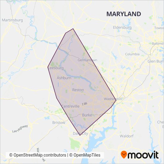 Loudoun County Transit Bus Routes In Washington D C Baltimore MD