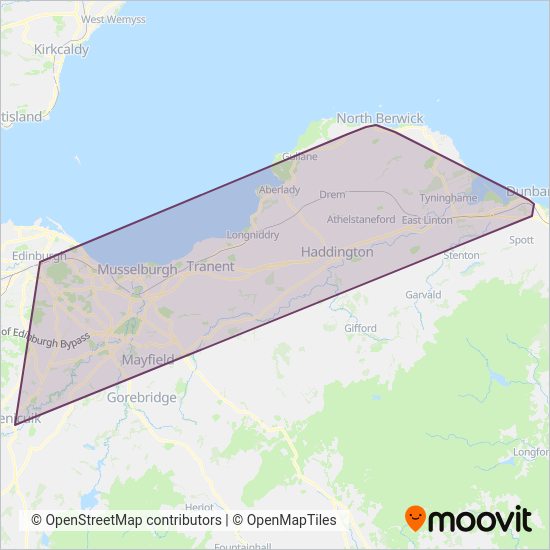 East Coast Buses Bus Routes Bus Times In Scotland