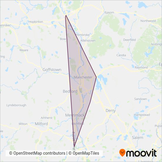 Manchester Transit Authority Bus routes, in Manchester, NH