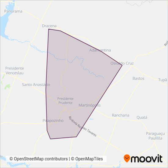 rotas de Ônibus da Jandaia Transportes