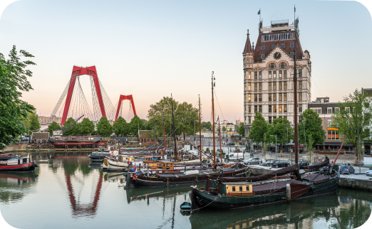 Amsterdam to Rotterdam