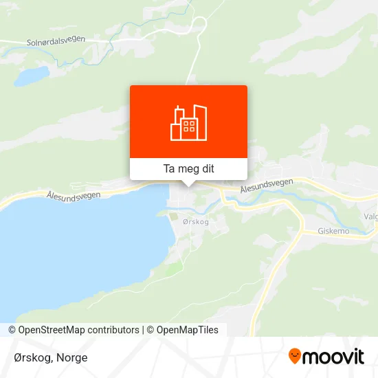 Ørskog kart
