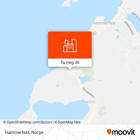 Hammerfest kart