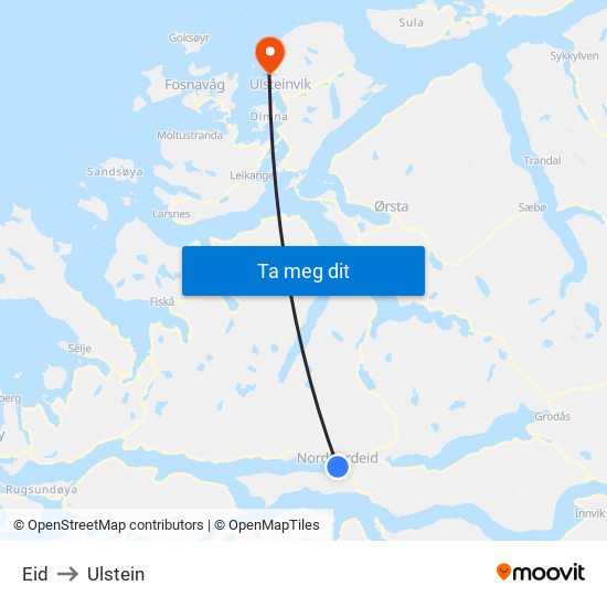Eid to Ulstein map