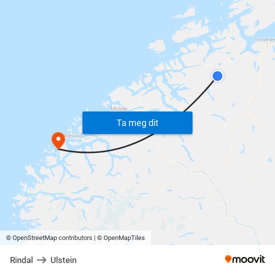 Rindal to Ulstein map