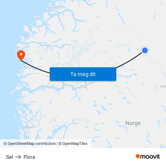 Sel to Flora map