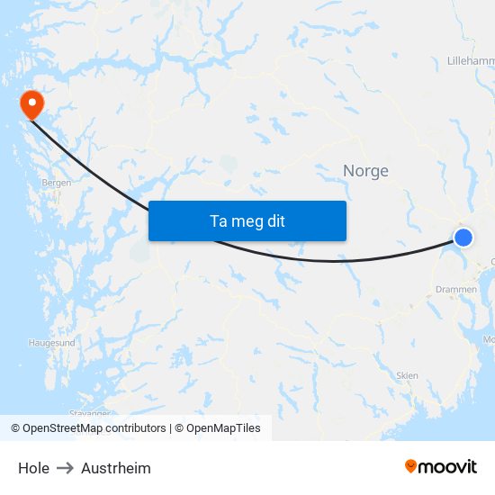 Hole to Austrheim map