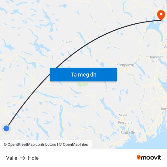 Valle to Hole map