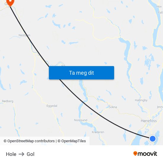 Hole to Gol map