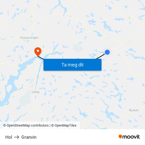 Hol to Granvin map