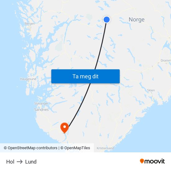Hol to Lund map