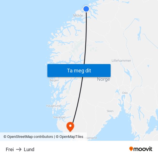 Frei to Lund map