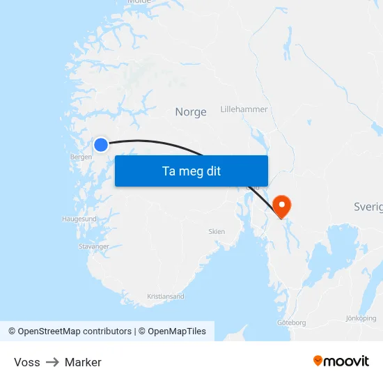 Voss to Marker map