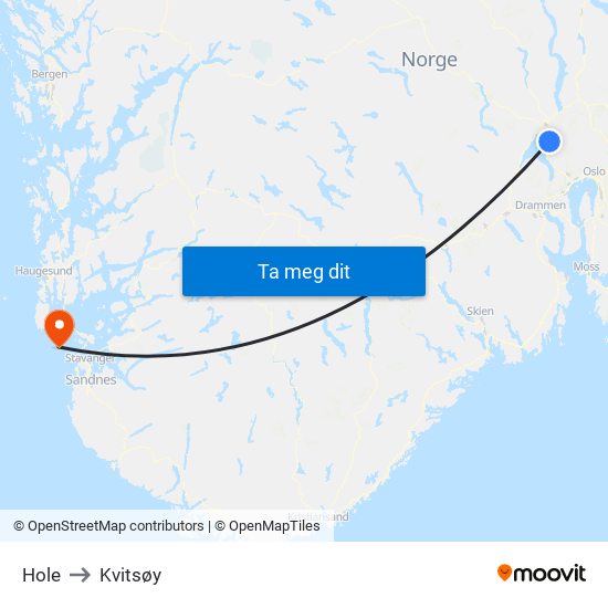 Hole to Kvitsøy map