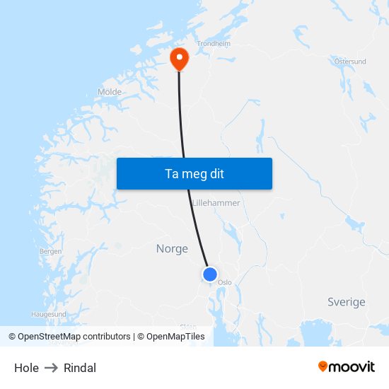 Hole to Rindal map