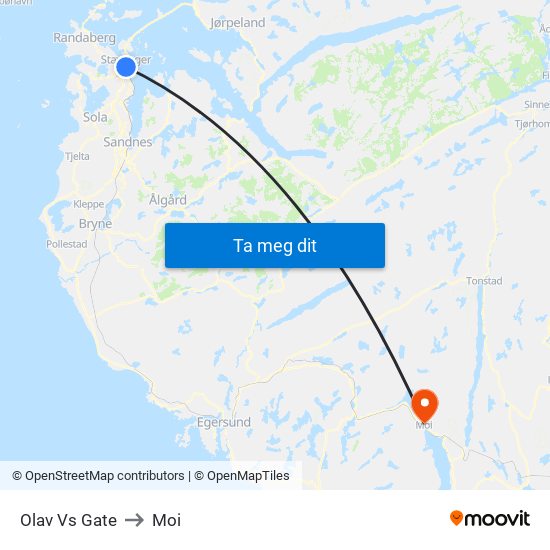 Olav Vs Gate to Moi map