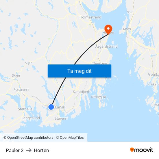 Pauler 2 to Horten map