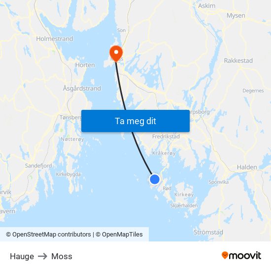 Hauge to Moss map