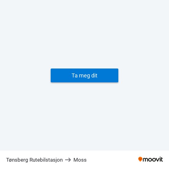 Tønsberg Rutebilstasjon to Moss map