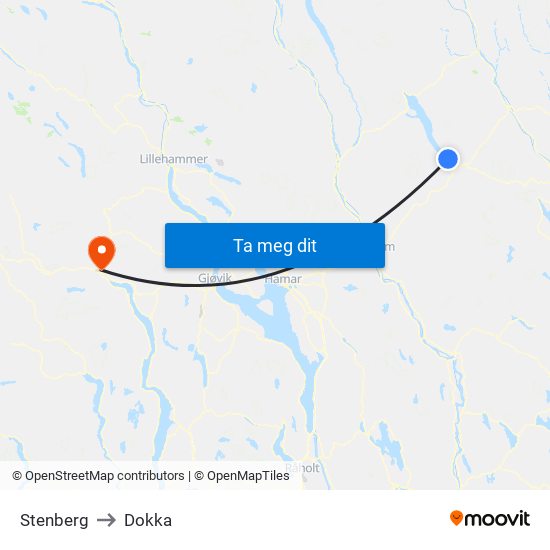 Stenberg to Dokka map