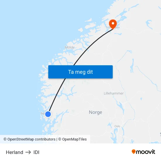 Herland to IDI map
