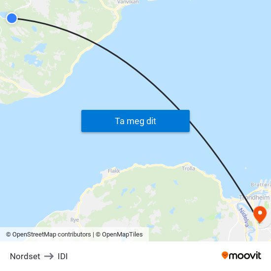 Nordset to IDI map