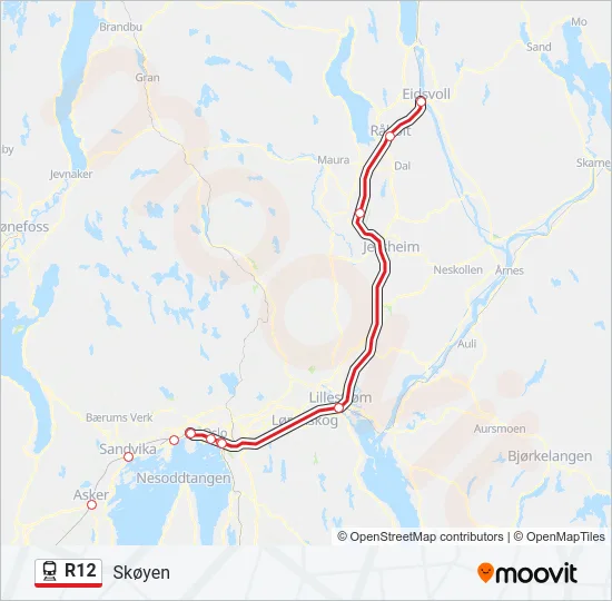 R12  Line Map