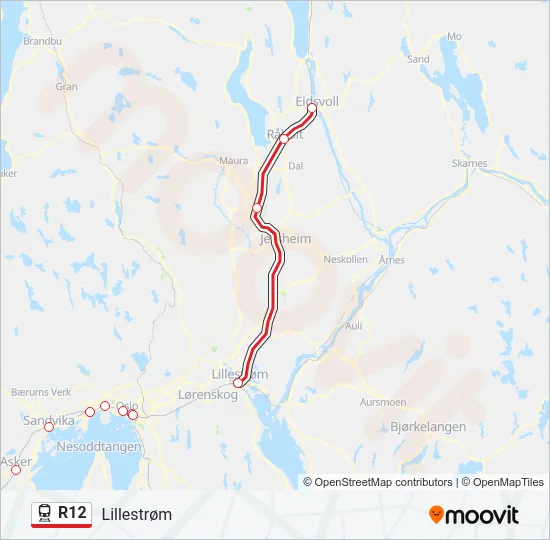 R12  Line Map