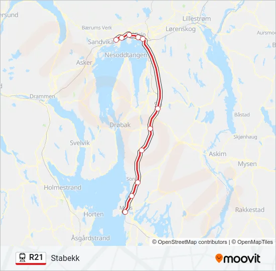 R21  Line Map