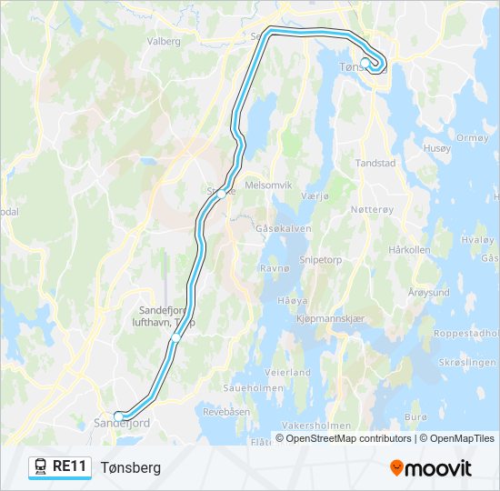 RE11  Line Map