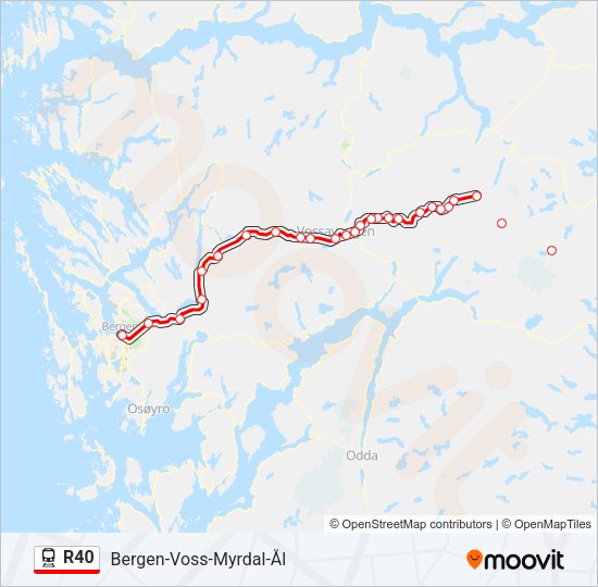 R40  Line Map