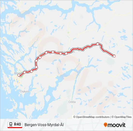 R40  Line Map