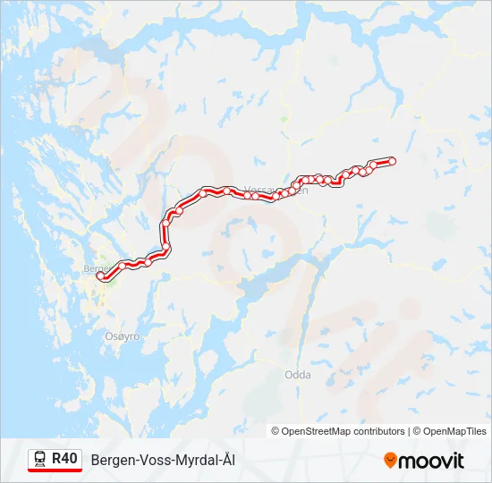 R40  Line Map