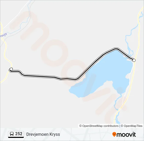 252 Bus Line Map