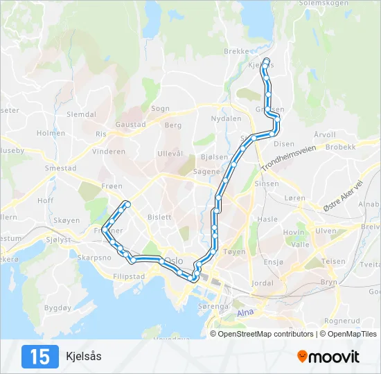 15 Light Rail Line Map