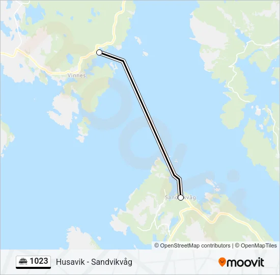 1023 Ferry Line Map