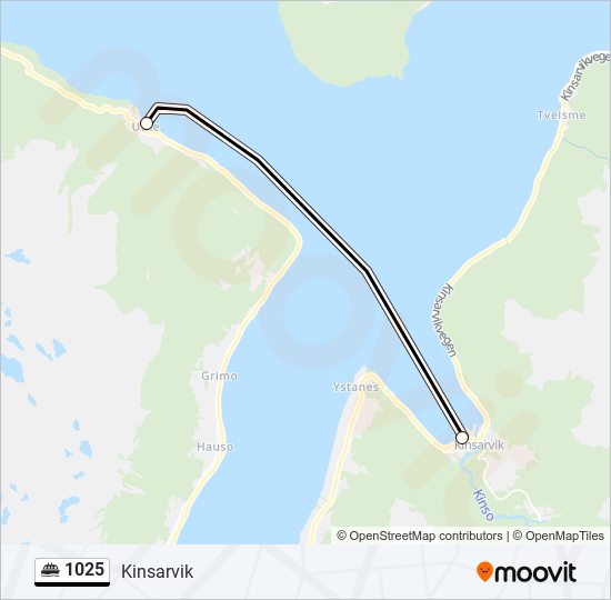 1025 ferry Line Map