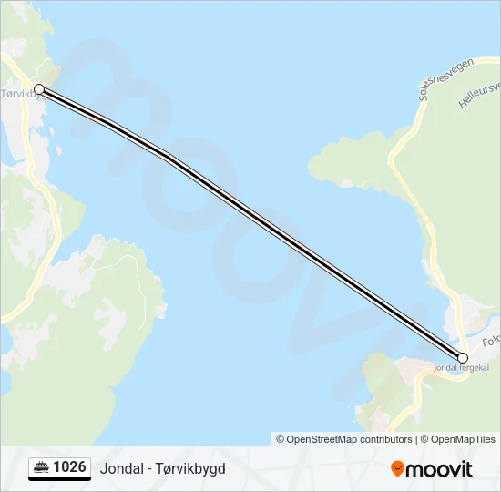 1026 Ferry Line Map