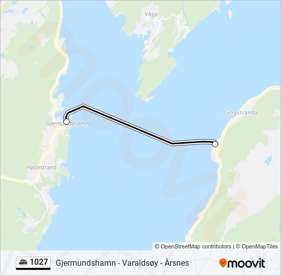1027 ferry Line Map
