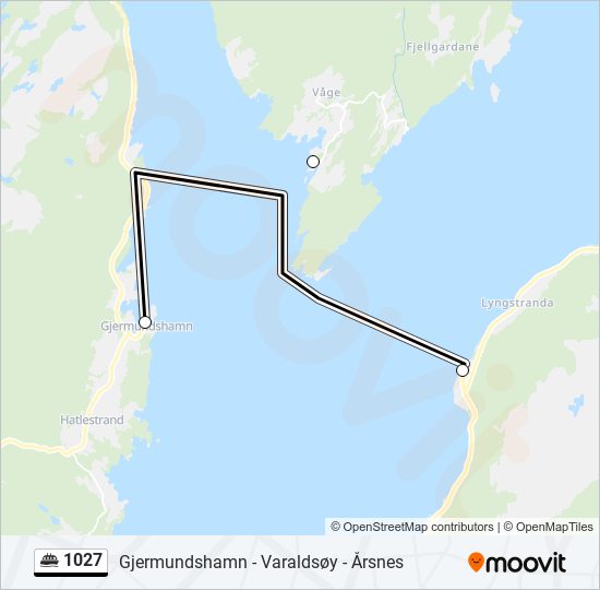 1027 ferry Line Map