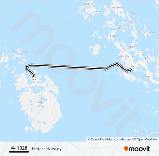 1028 Ferry Line Map