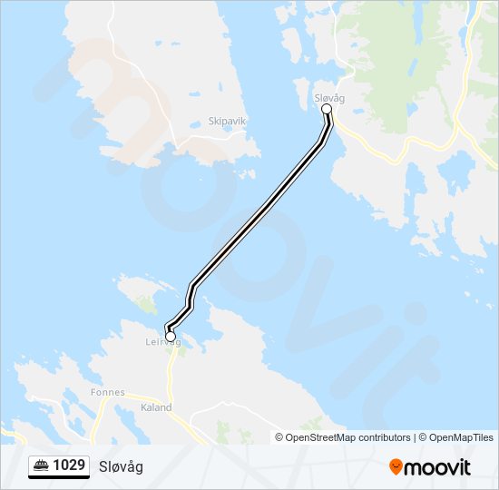 1029 ferry Line Map