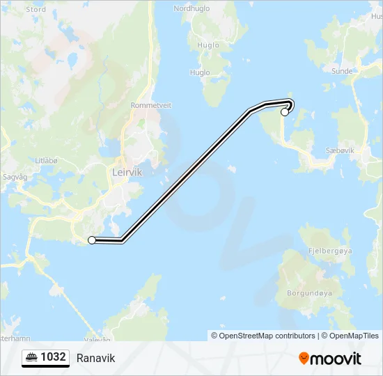 1032 Ferry Line Map
