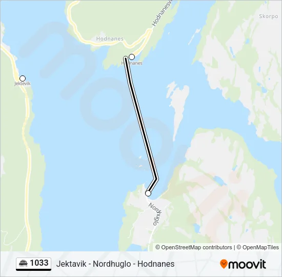1033 Ferry Line Map