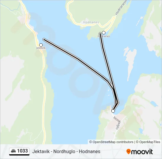 1033 Ferry Line Map